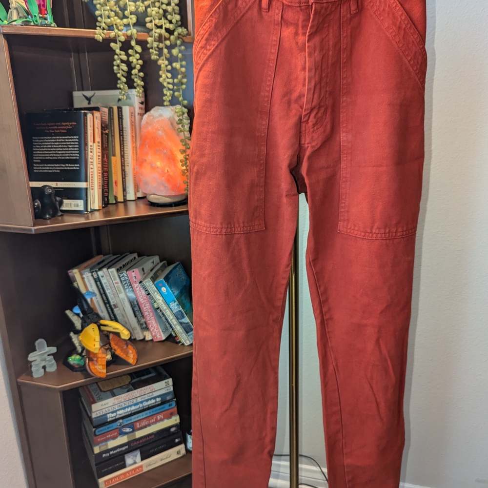 Big Bud Press Pencil Pants Red - Picture 4 of 9
